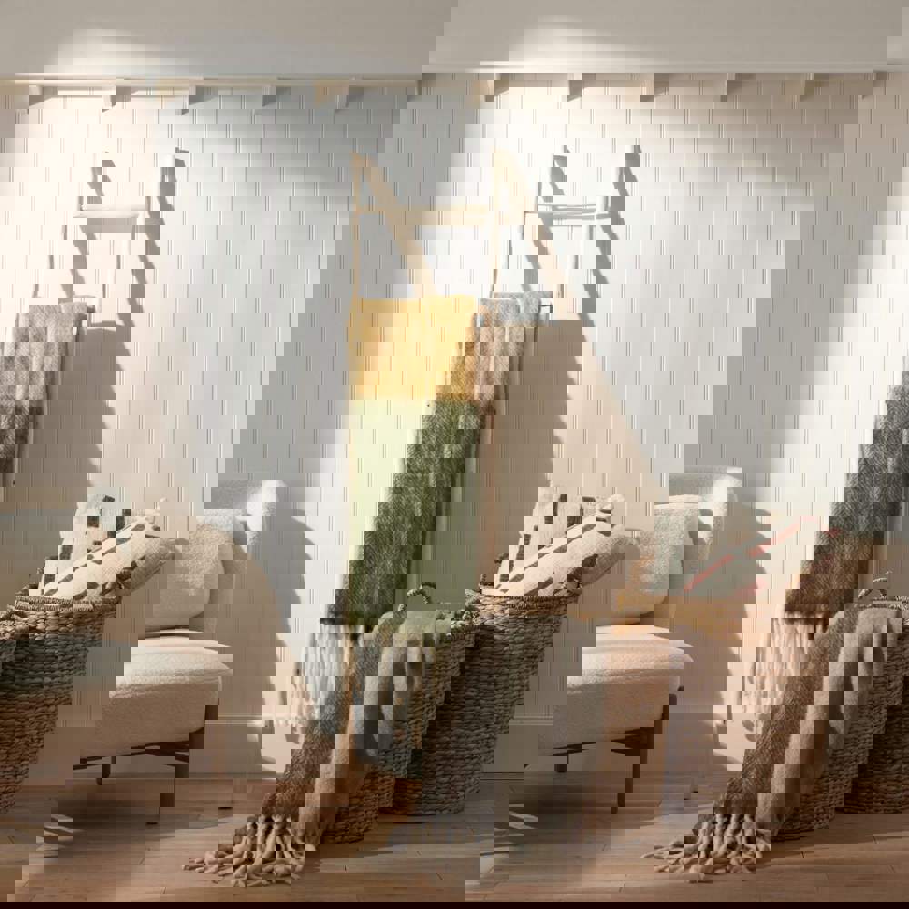 Wool Blend Tasselled Throw